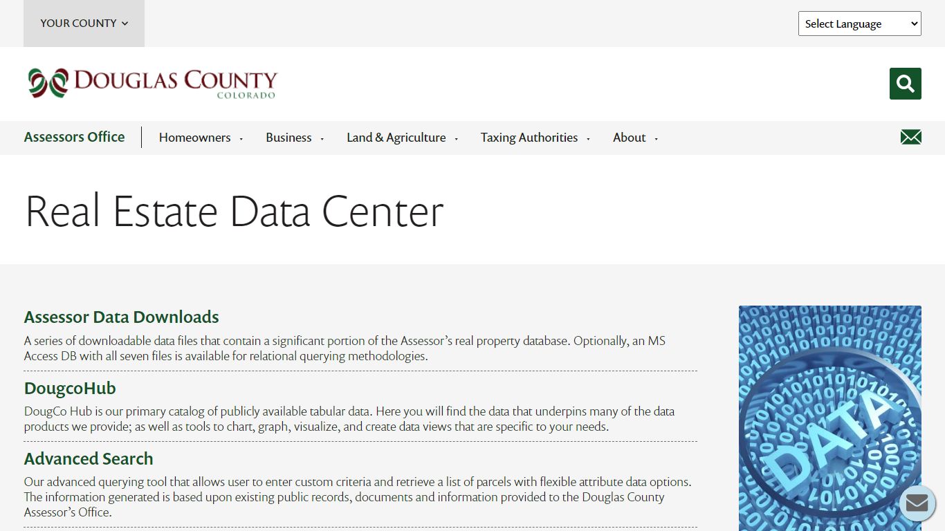 Real Estate Data Center - Douglas County